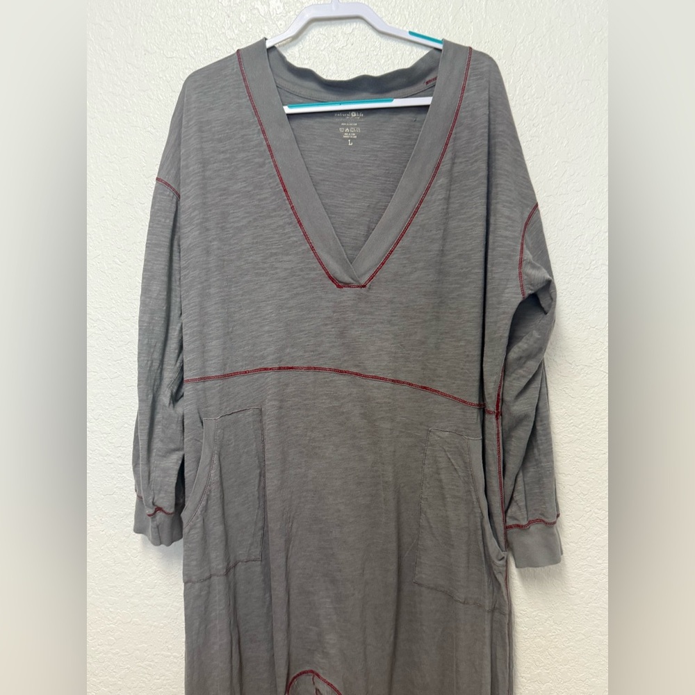 NATURAL LIFE Gray Lounge Jumper Size Large - Picture 6 of 16